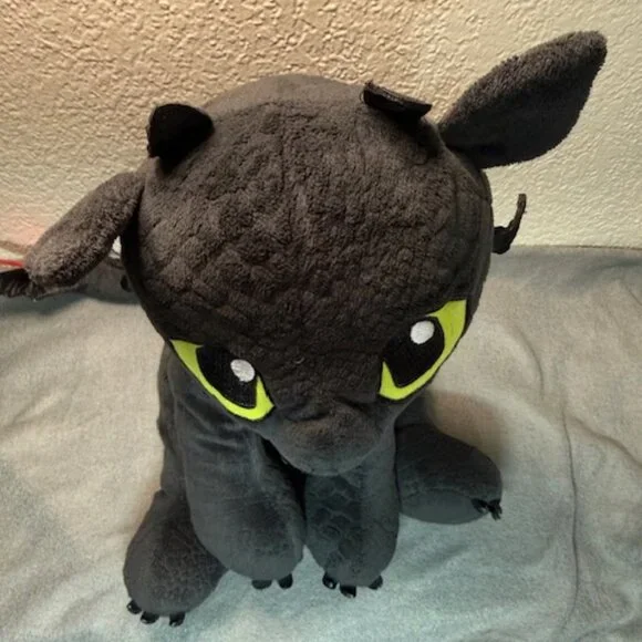 Build-A-Bear Toothless Plush Stuffed Animal DreamWorks How to Train Your Dragon - Picture 2 of 8
